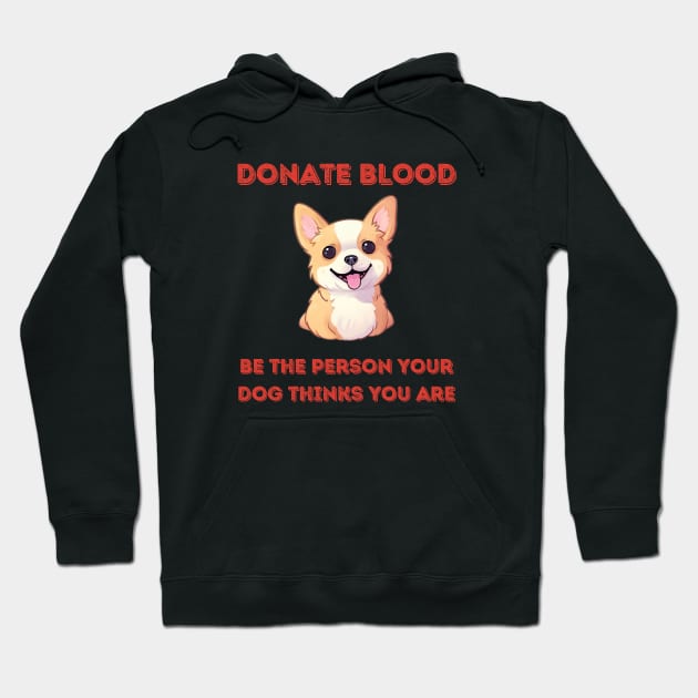Donate Blood - world blood donor day - Dog Hoodie by DressedInnovation